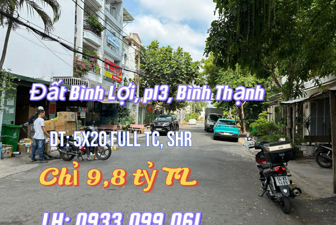 bán đất kdc Bình Lợi