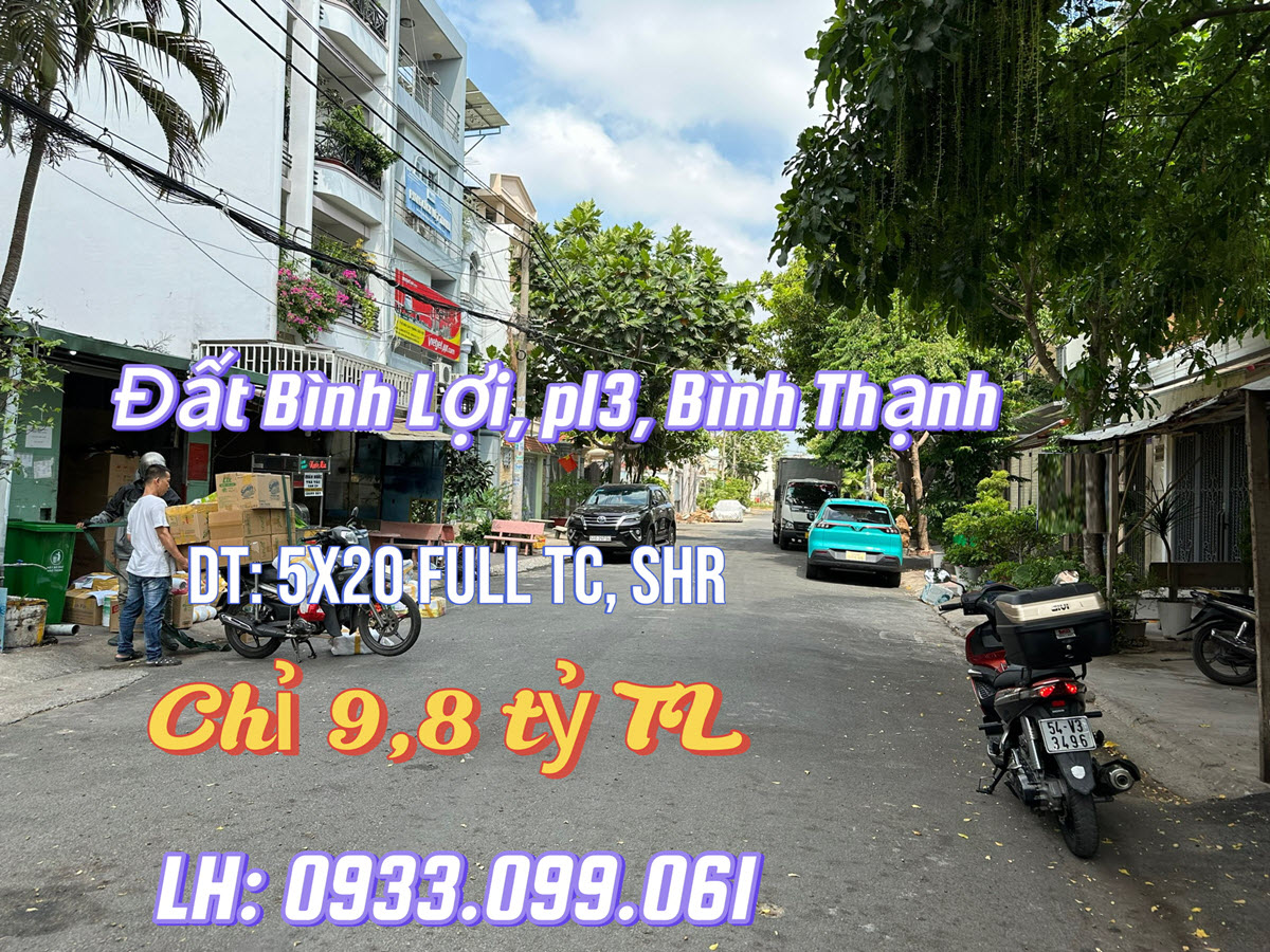 bán đất kdc Bình Lợi